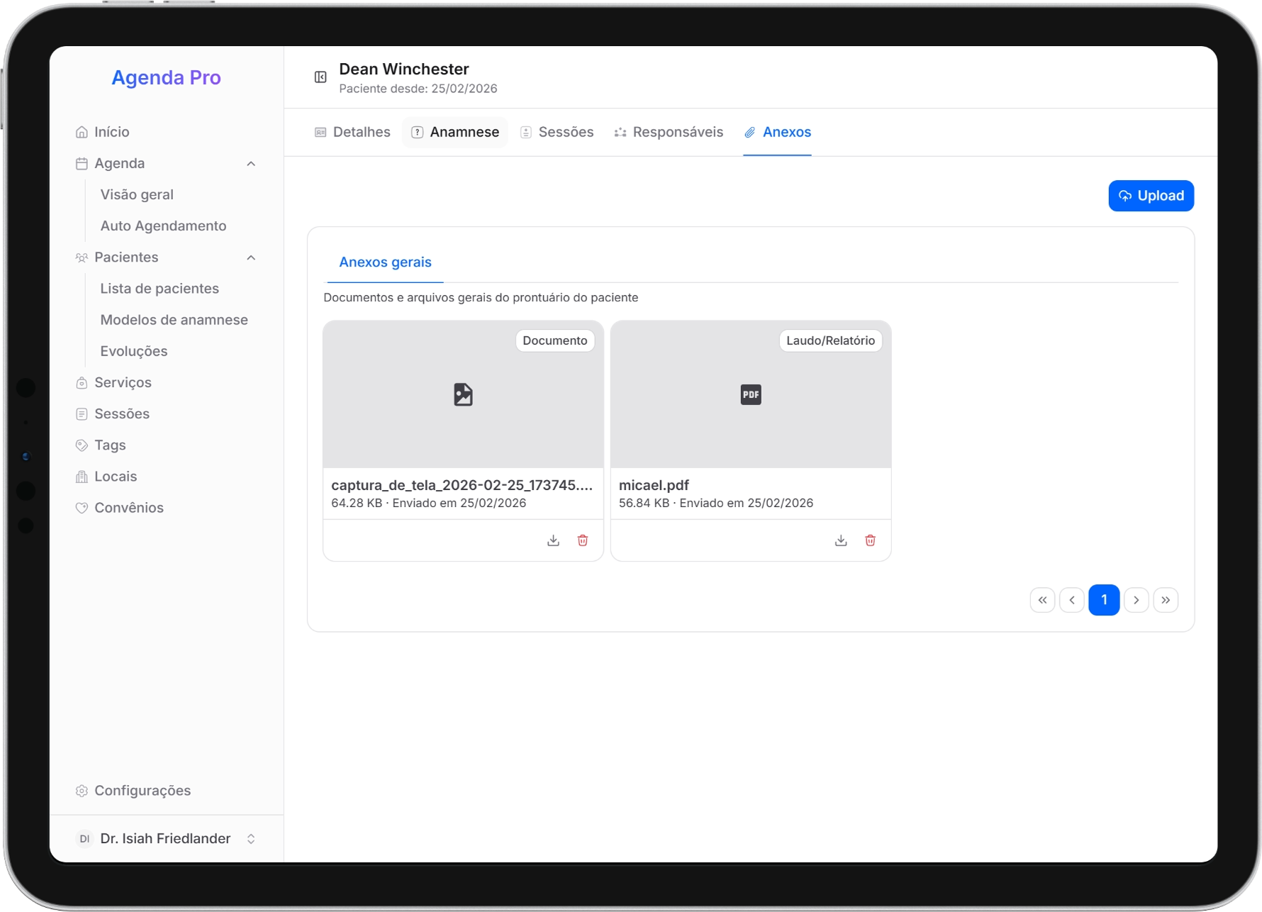 Todos os documentos no mesmo lugar